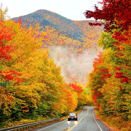 Kancamagus Highway in northern New Hampshire
