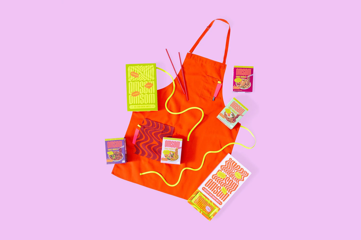 Omsom Rowdy Chef Apron Set