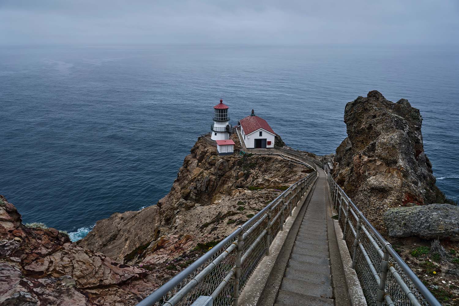 The Point Reyes lighthouse