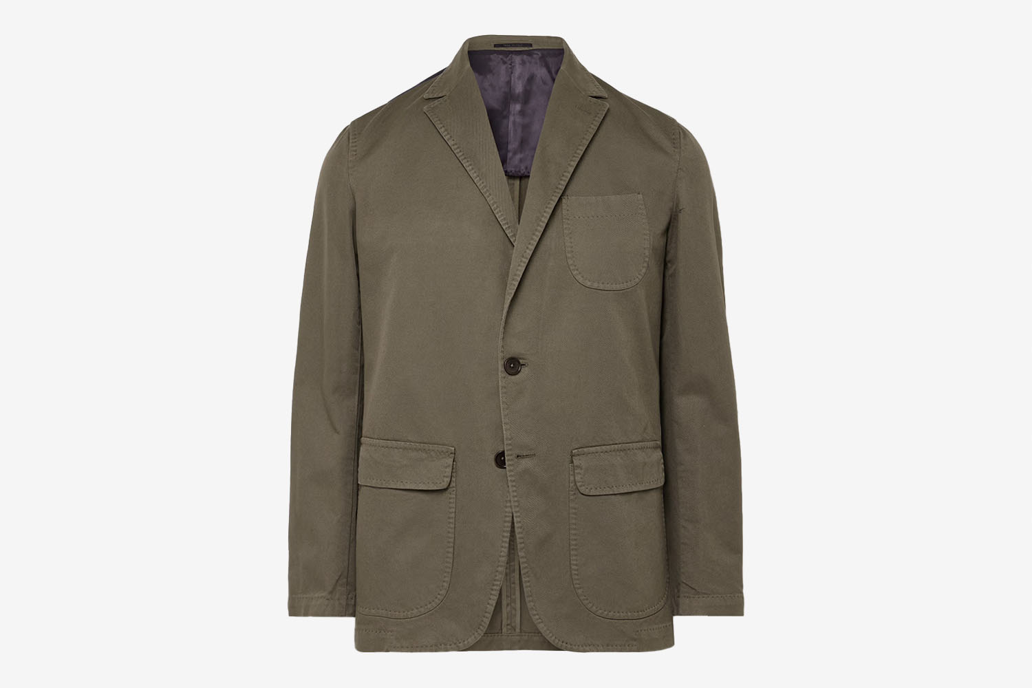 Best Blazer to Wear With Jeans: Sid Mashburn Butcher Cotton-Twill Blazer