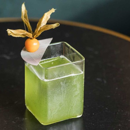 Frida Kahlo drink at Sips, winner of 2023 World's Best Bars