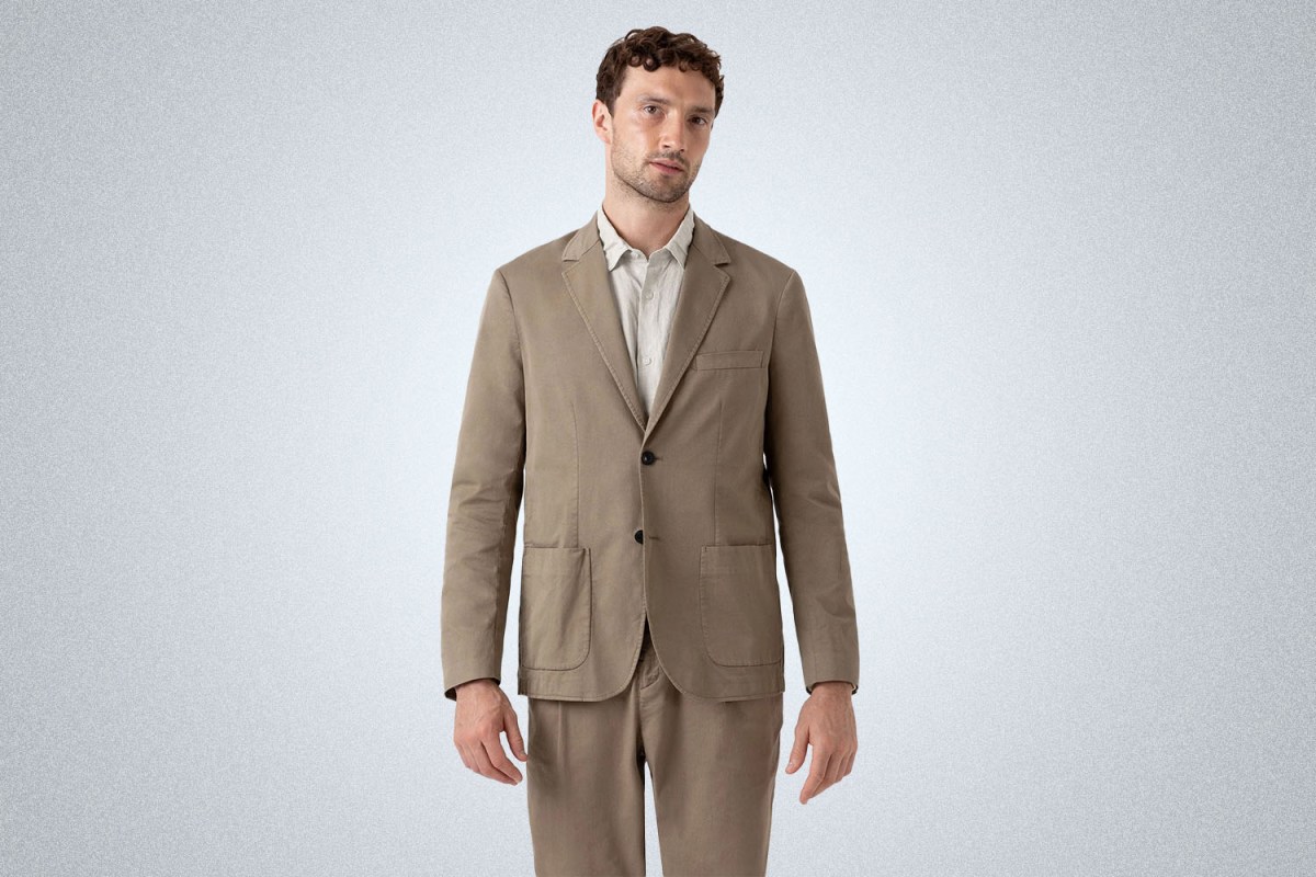 Sunspel Unstructured Blazer