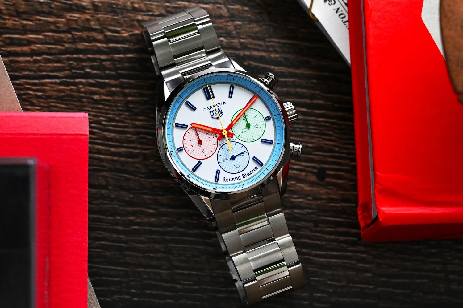 TAG Heuer x Rowing Blazers x Bamford Yacht-Timer Carrera