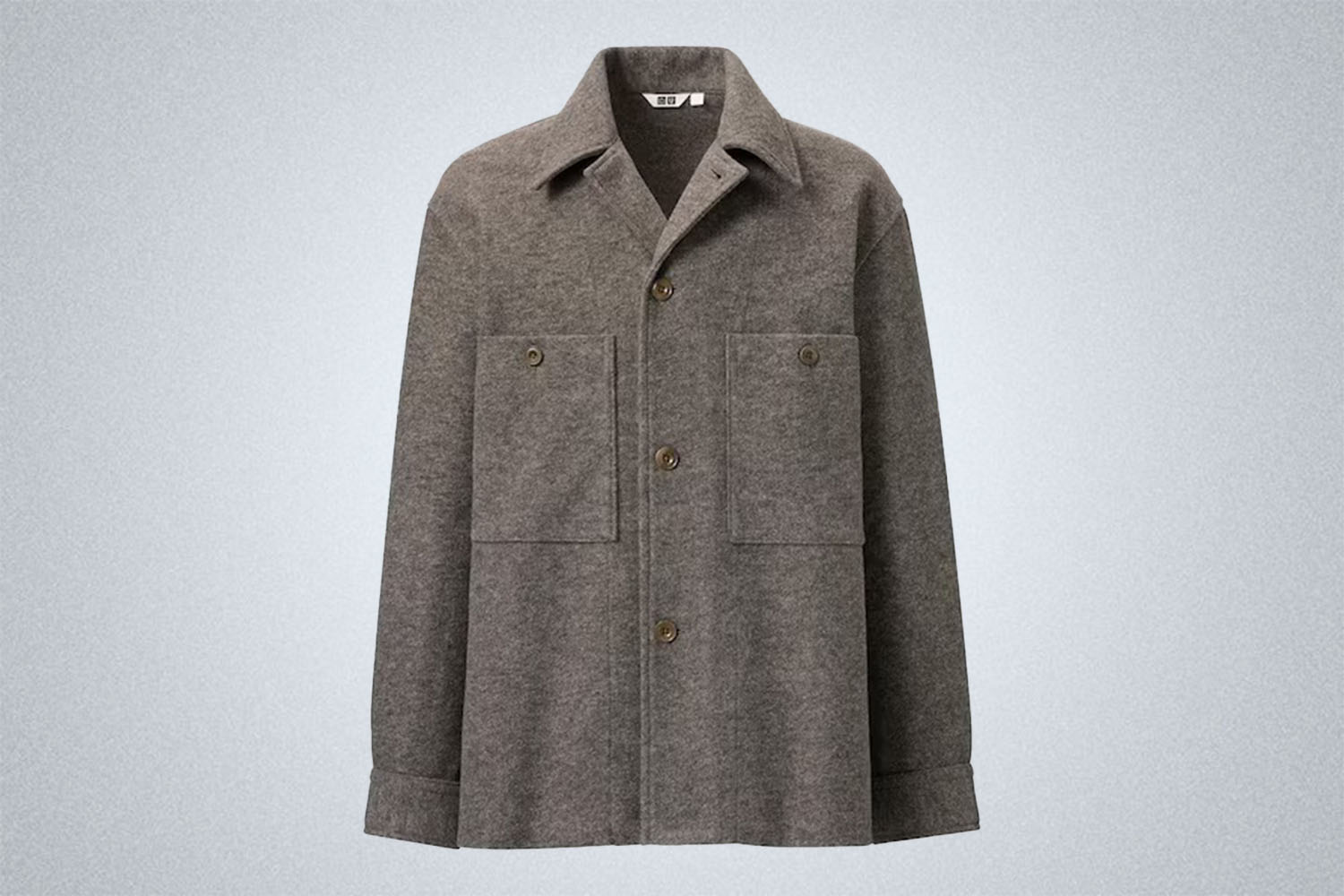 Uniqlo U Fleece Jersey Over Shirt