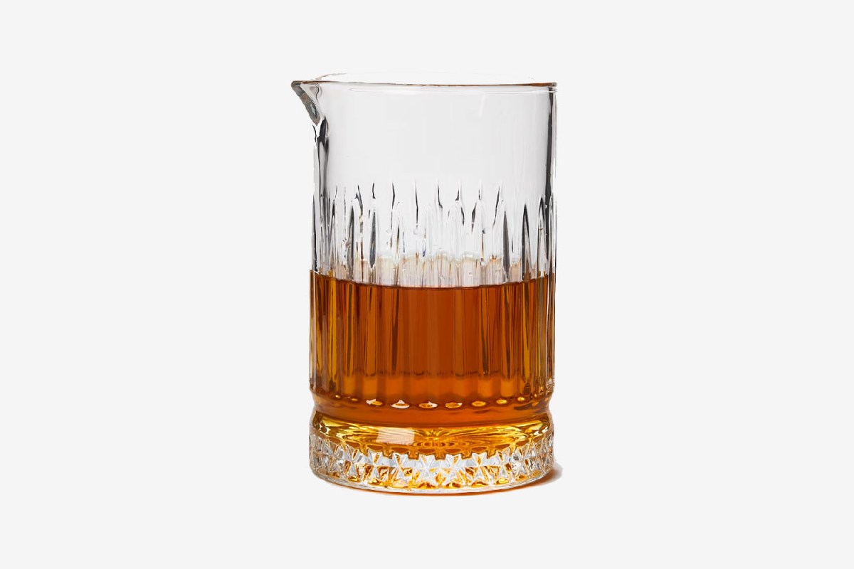 Viski Pedestal Crystal Mixing Glass