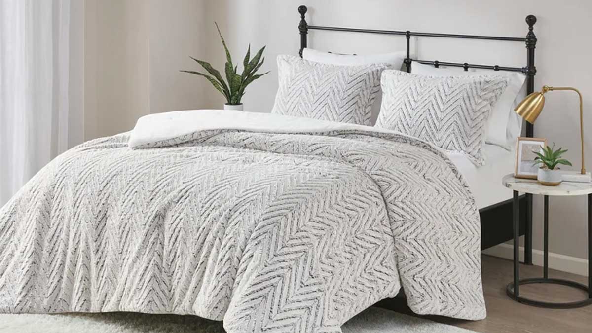 A bed from Wayfair