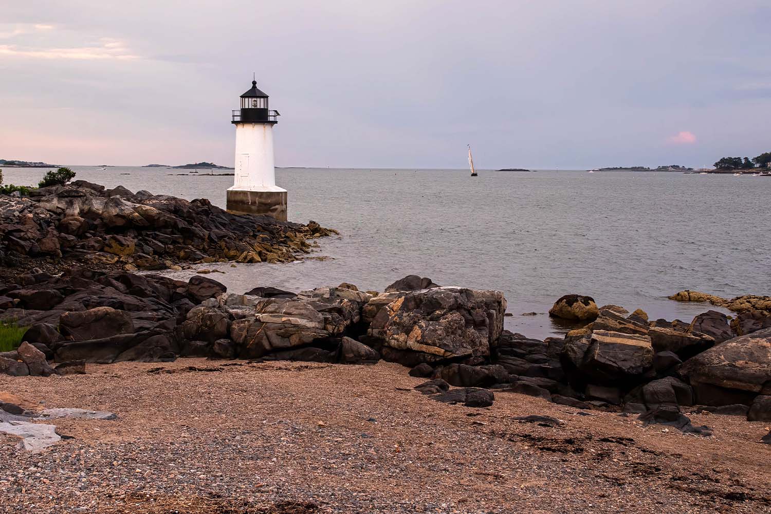 The Winter Island Lighthouse