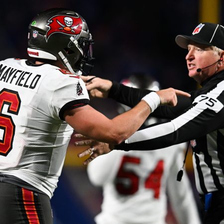 Baker Mayfield of the Tampa Bay Buccaneers.