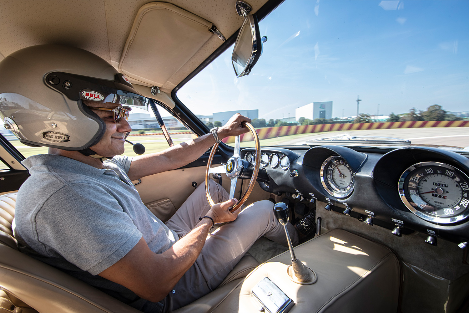 Driving a 1963 Ferrari 250 GT Lusso at the Ferrari Corso Pilota Classiche program