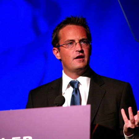 Matthew Perry speaking
