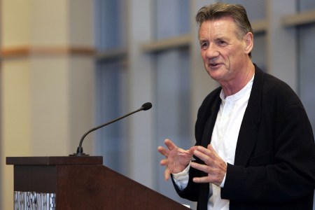 Michael Palin at his book signing for "Diaries 1969 - 1979: The Python Years" September 4, 2007. A pre-Python show featuring Palin was just rediscovered.