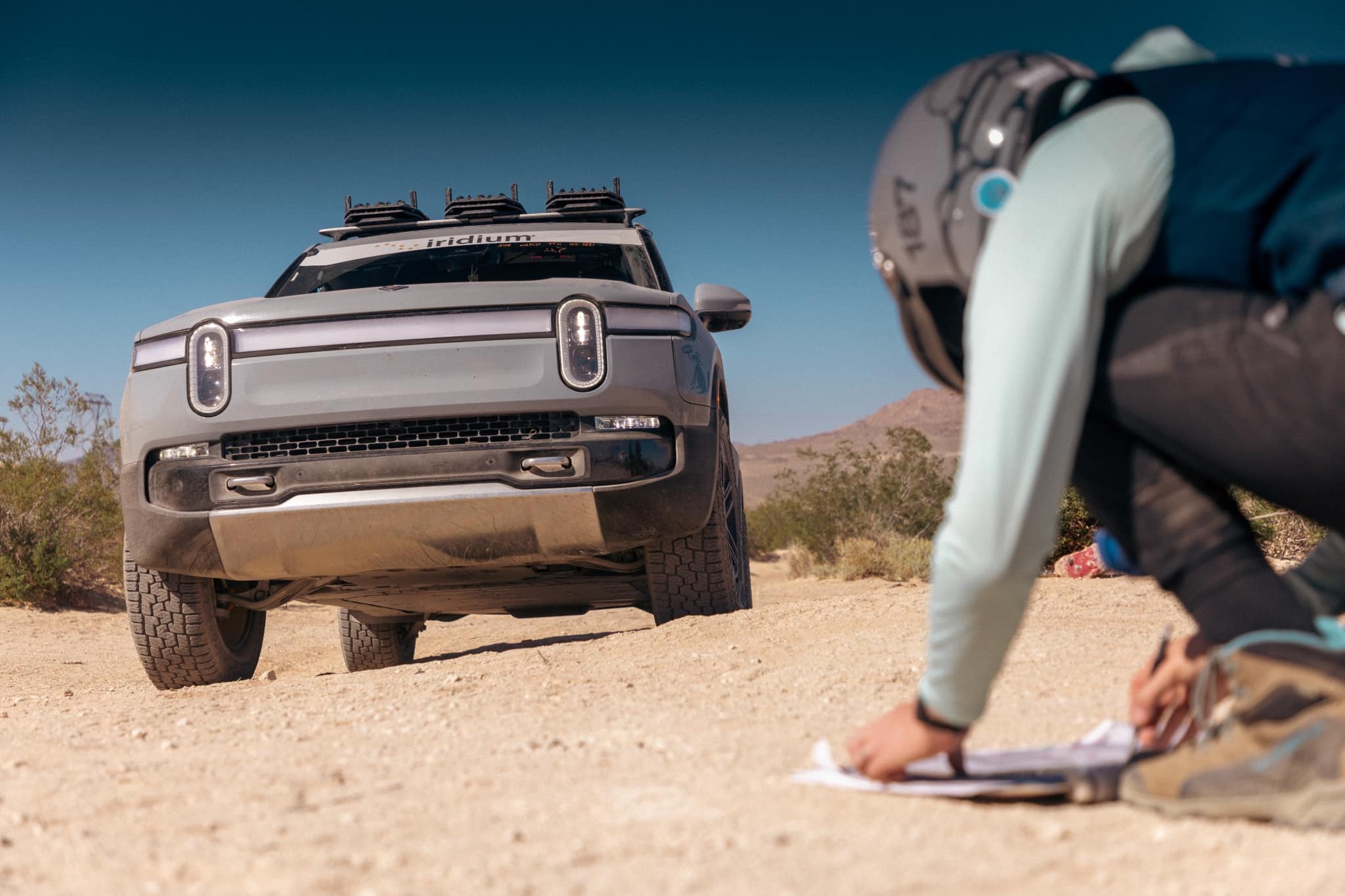 Rivian at the Rebelle Rally