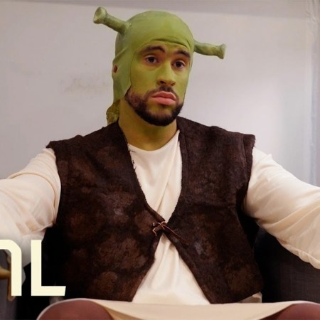 Bad Bunny as Shrek