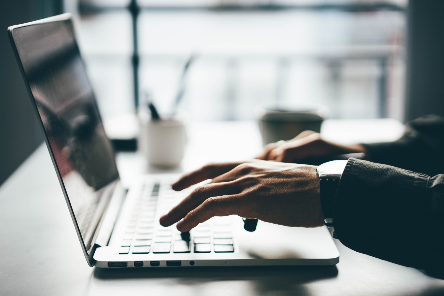 Typing on computer
