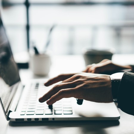 Typing on computer