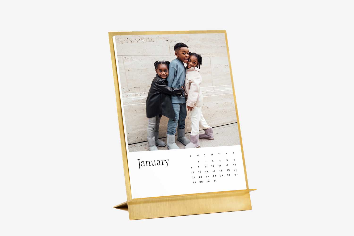 Artifact Uprising Brass Easel & Calendar
