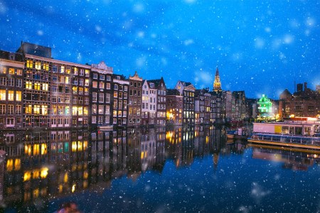 Scenes from Amsterdam in the off-season