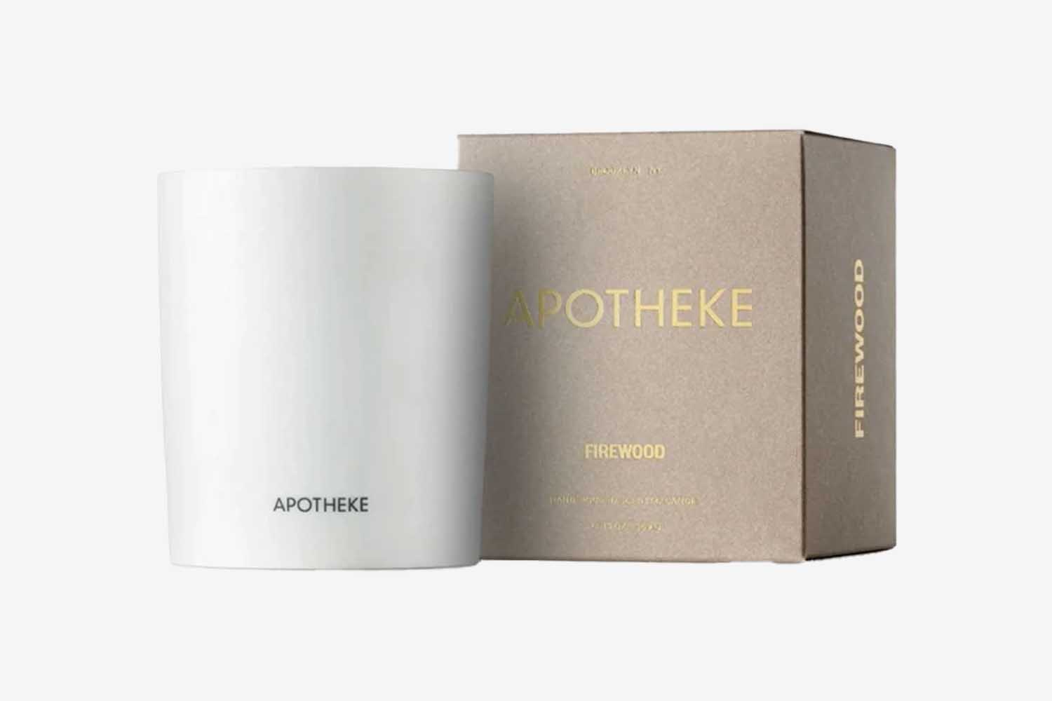 Apotheke Firewood Ceramic Scented Candle