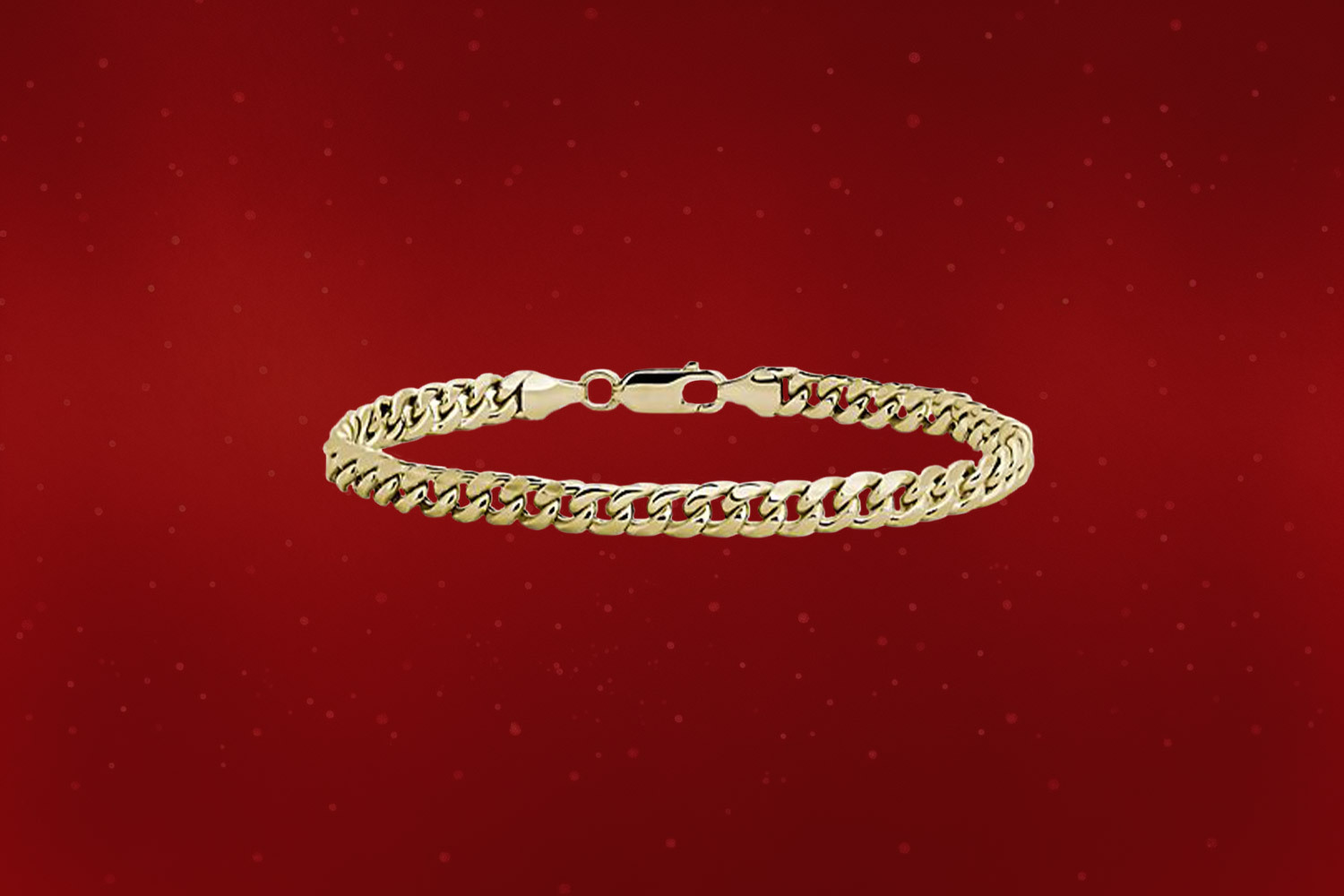 Blue Nile 8″ Men’s Miami Cuban Link Bracelet In 14k Yellow Gold