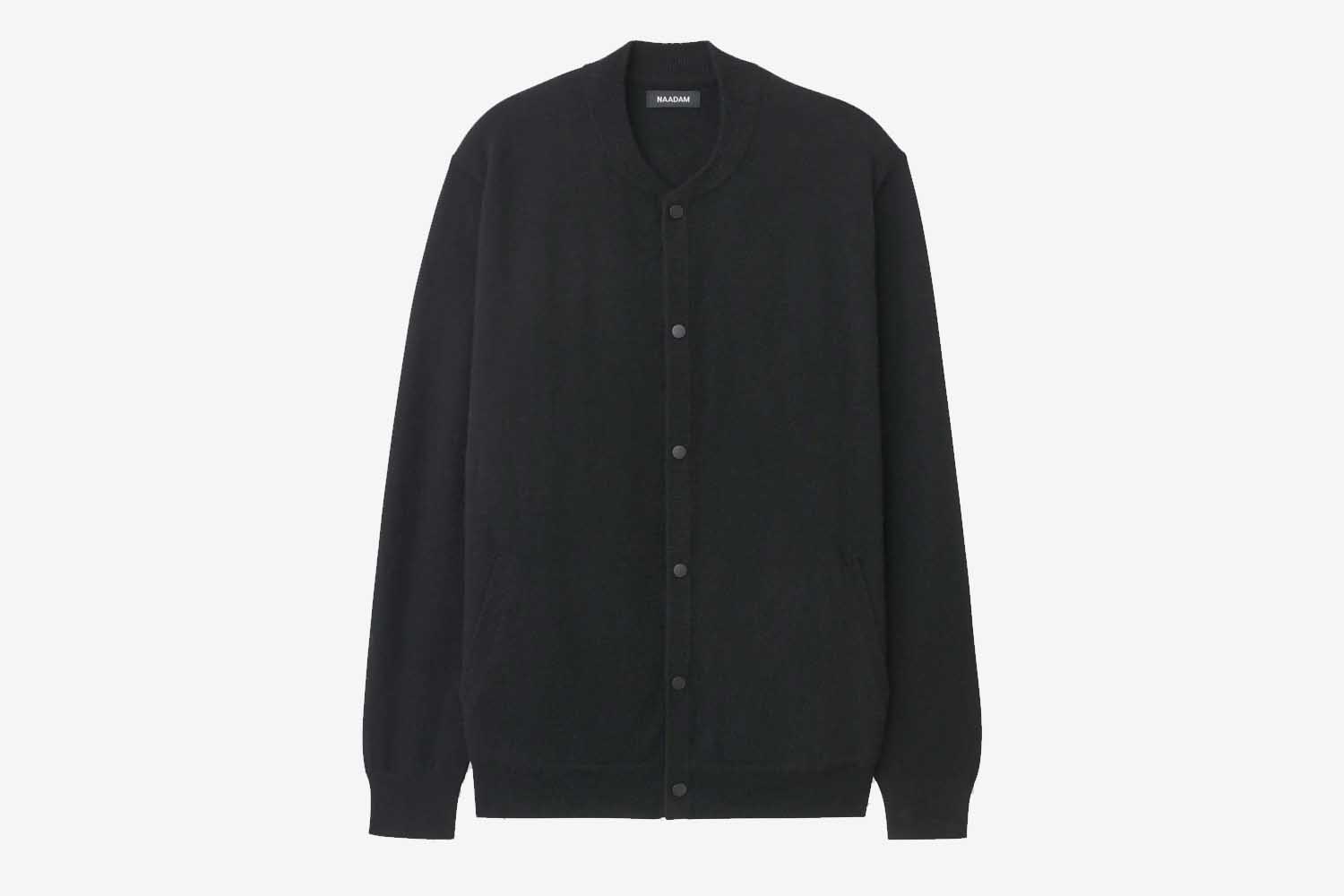 Naadam Cashmere Bomber Cardigan