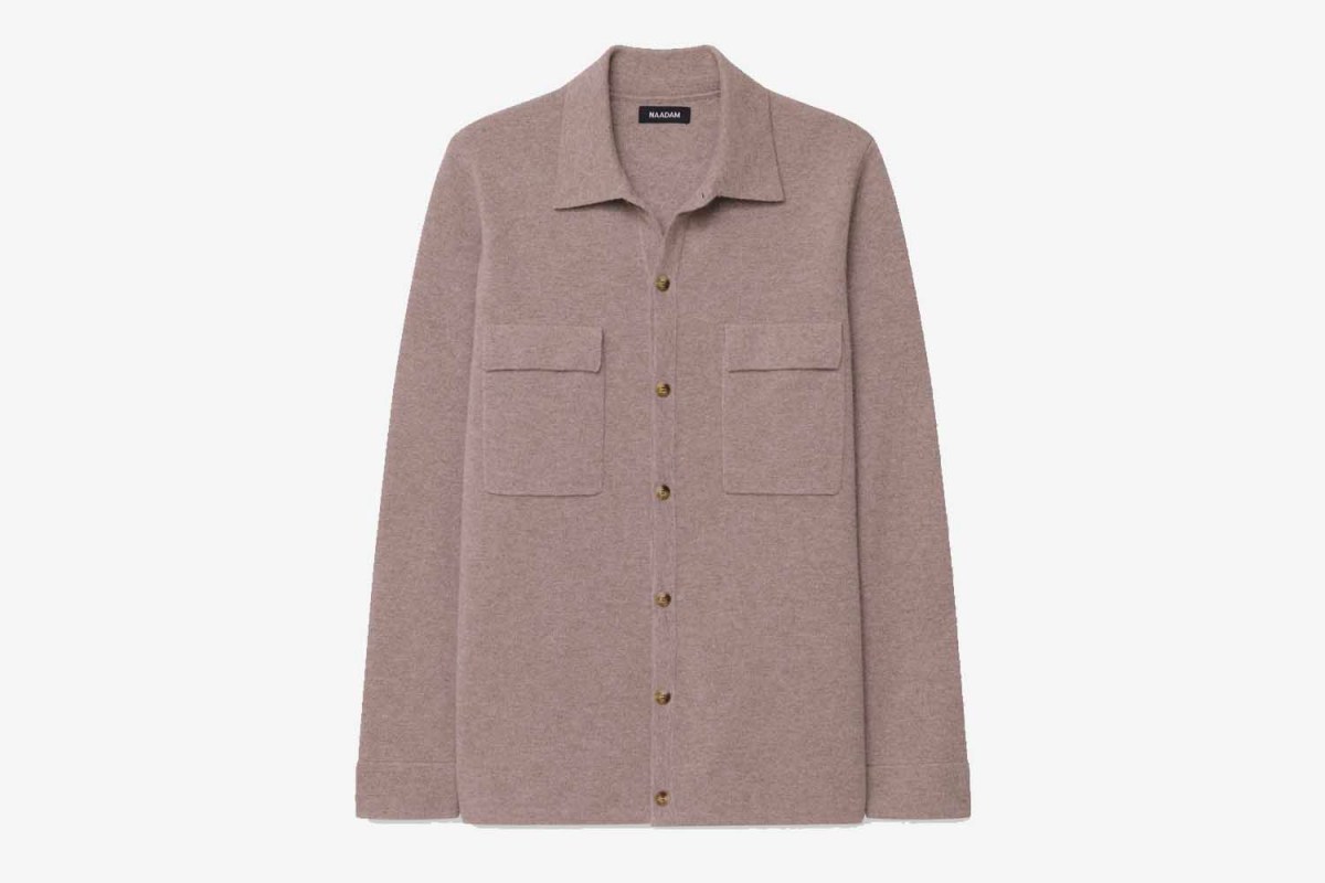 Naadam Cashmere Field Shirt Jacket