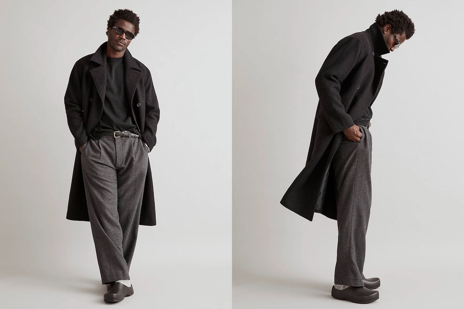 Madewell Double-Breasted Italian Topcoat