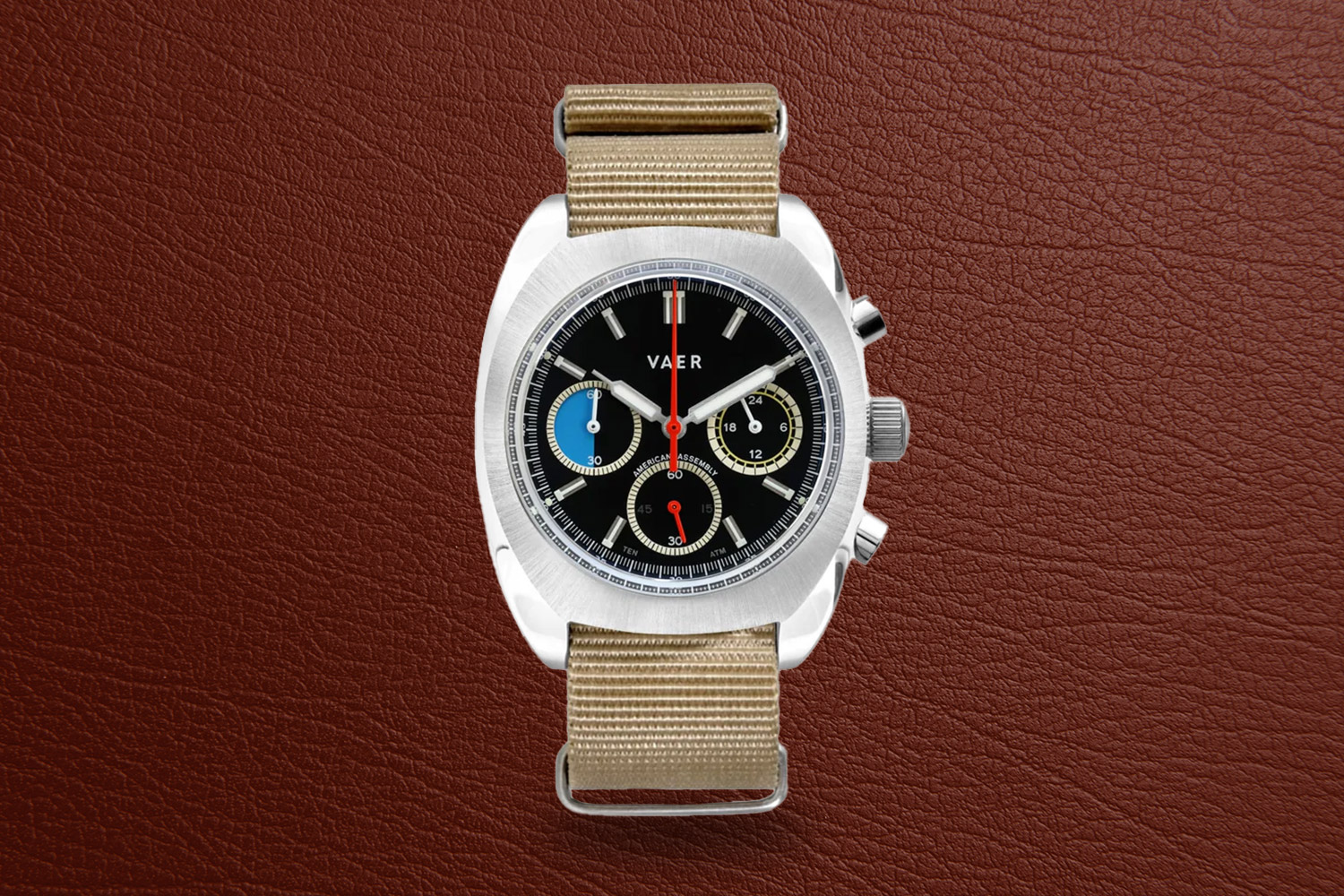 Vaer R1 USA Racing Chronograph - Blue 38mm