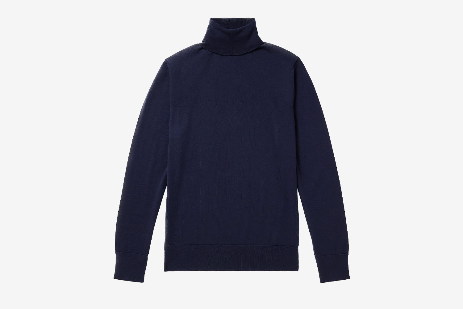 Mr P Slim-Fit Merino Wool Rollneck Sweater