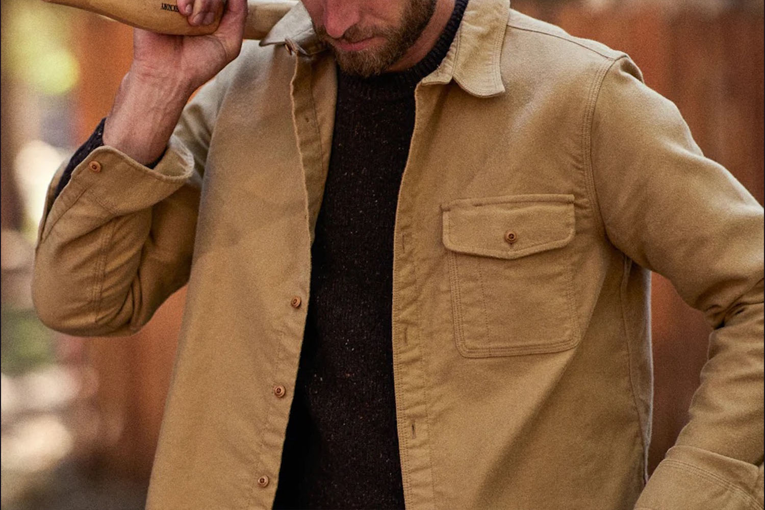 Outerknown Terra Nova Moleskin Shirt