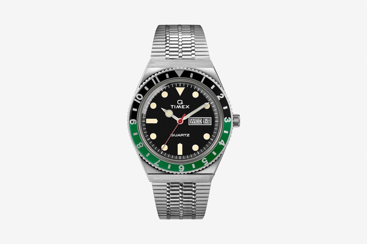 Q Timex Men’s Steel 38mm Watch