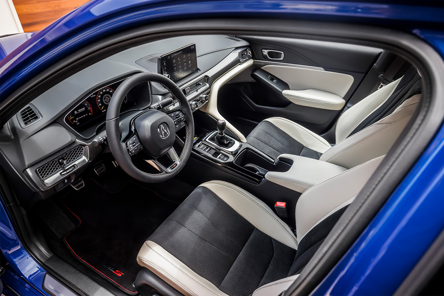 The interior of the 2024 Acura Integra Type S