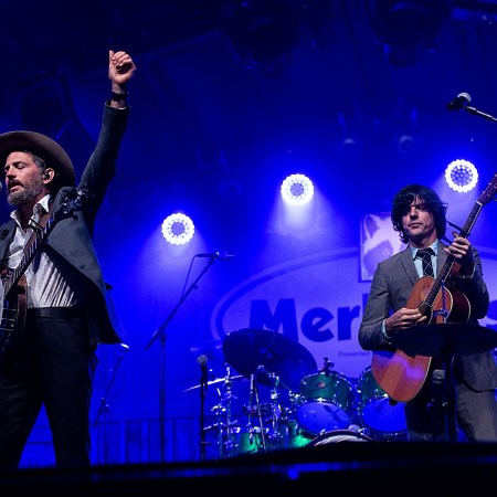 Avett Brothers on stage