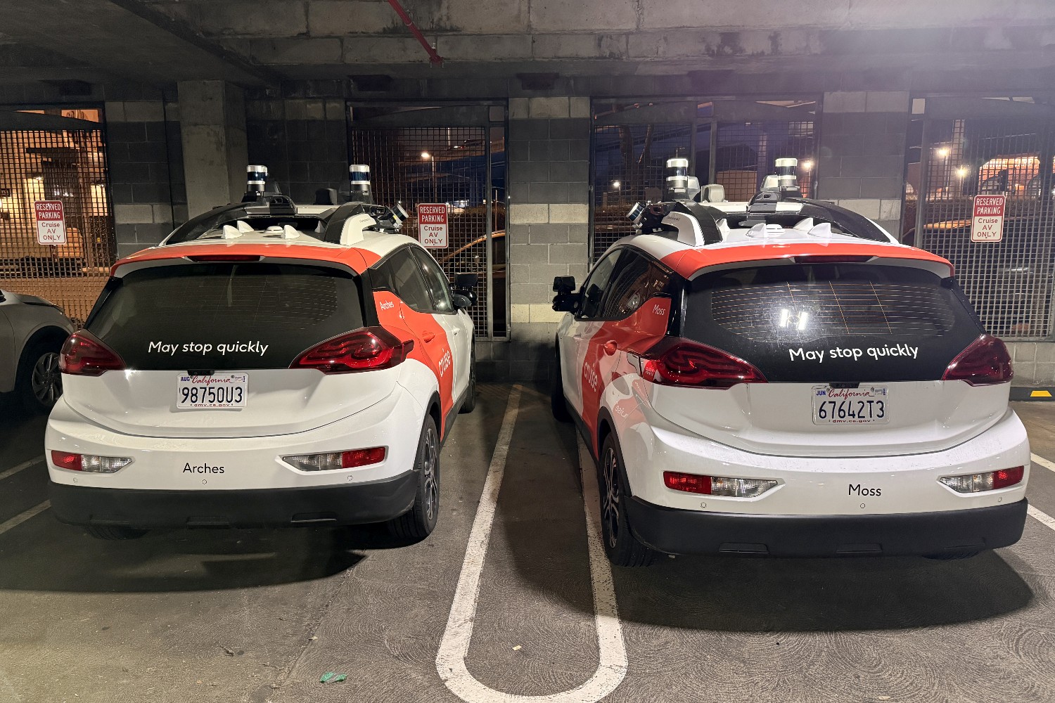 Cruise cars