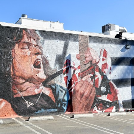 Eddie Van Halen mural