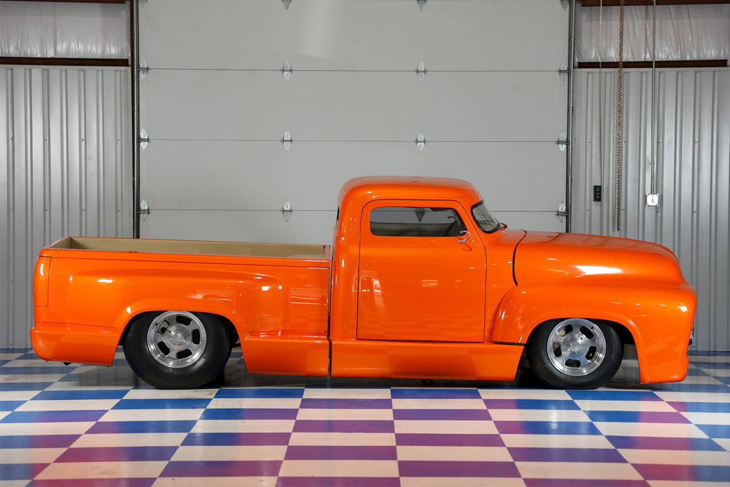 1955 Ford F-100 Custom Hot Rod Pickup, George Foreman Collection