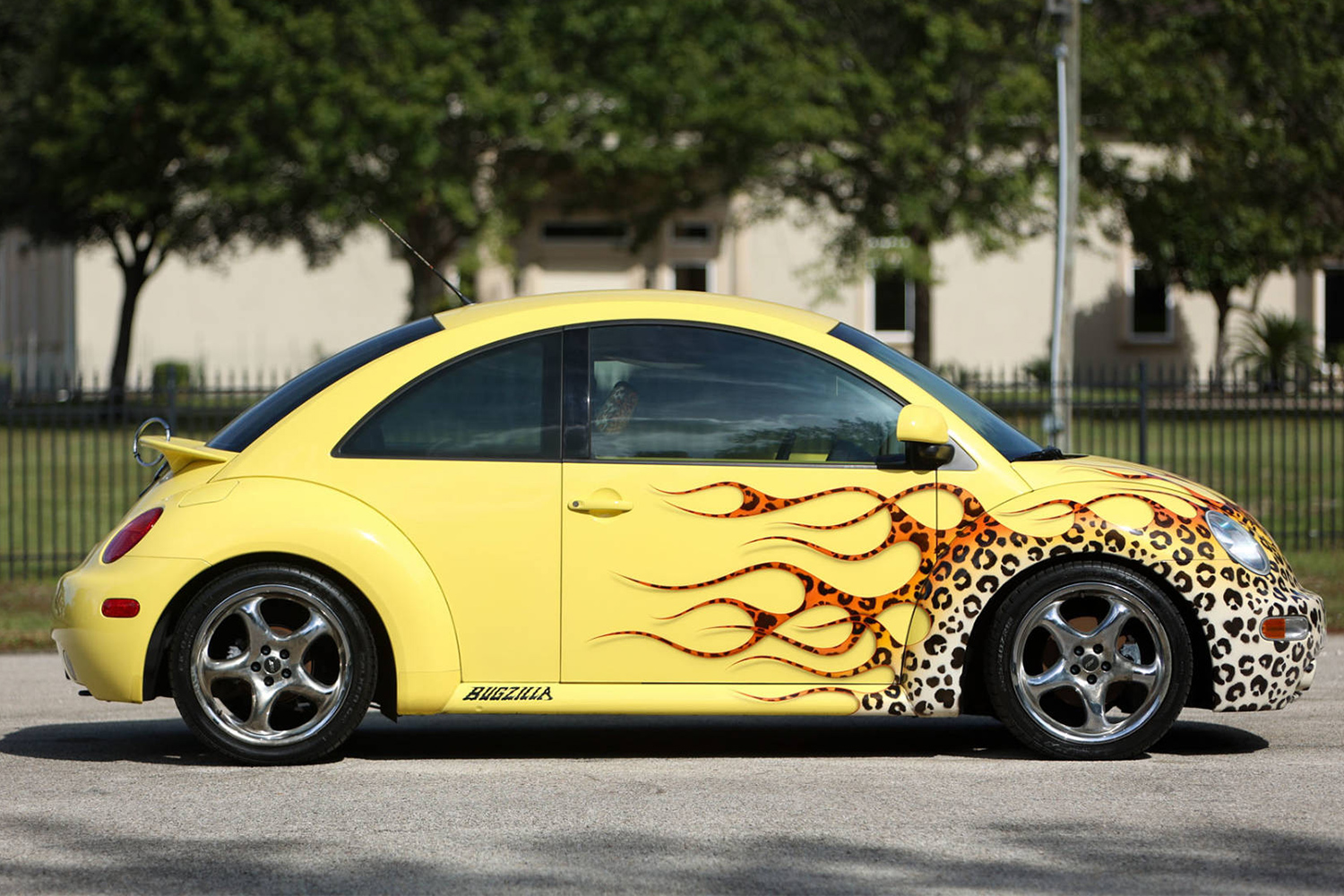 1998 Volkswagen New Beetle reportedly once owned by Dennis Rodman, now up for auction as part of the George Foreman Collection