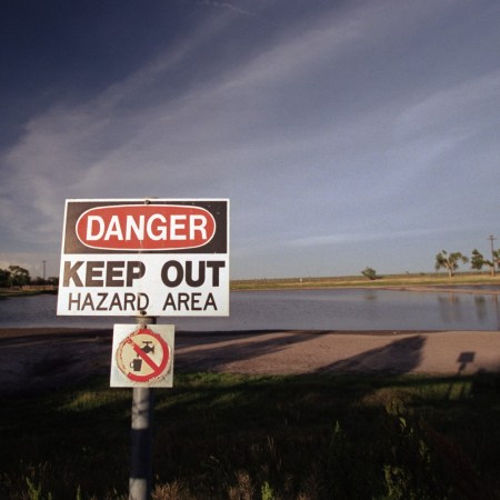 Hazard sign
