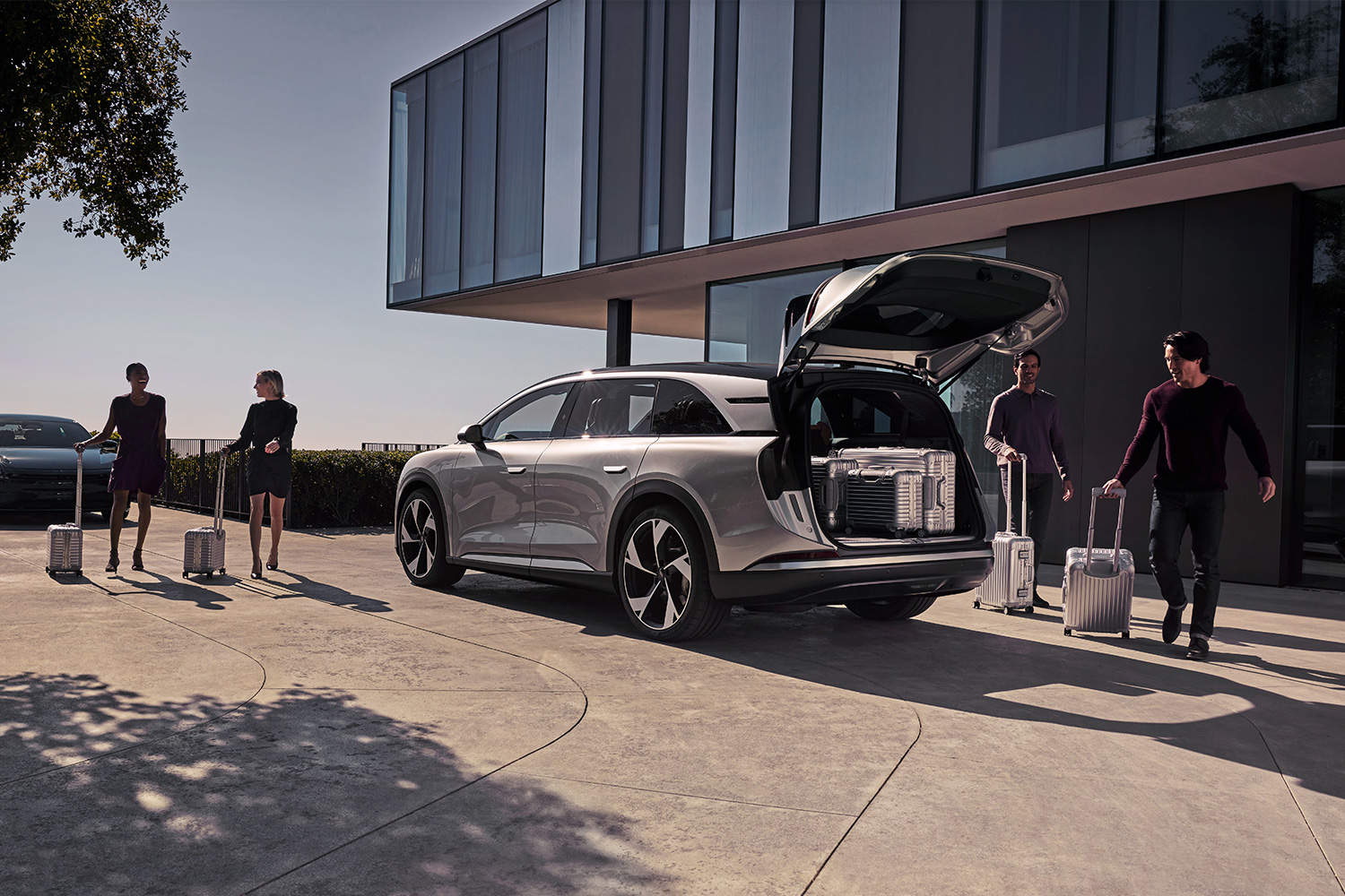 The trunk of the Lucid Gravity