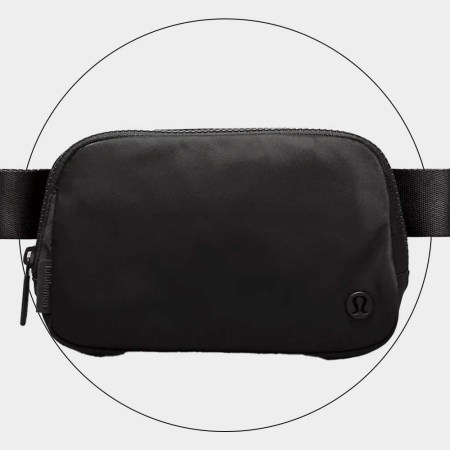 The lululemon Everywhere Belt Bag on a grey background.