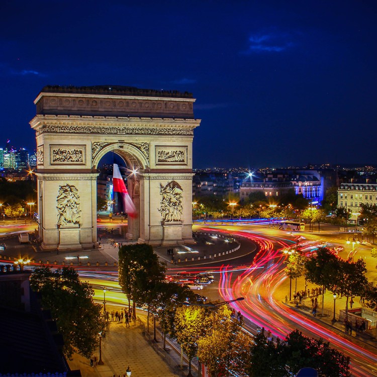 Arc de Triomphe in Paris, France
