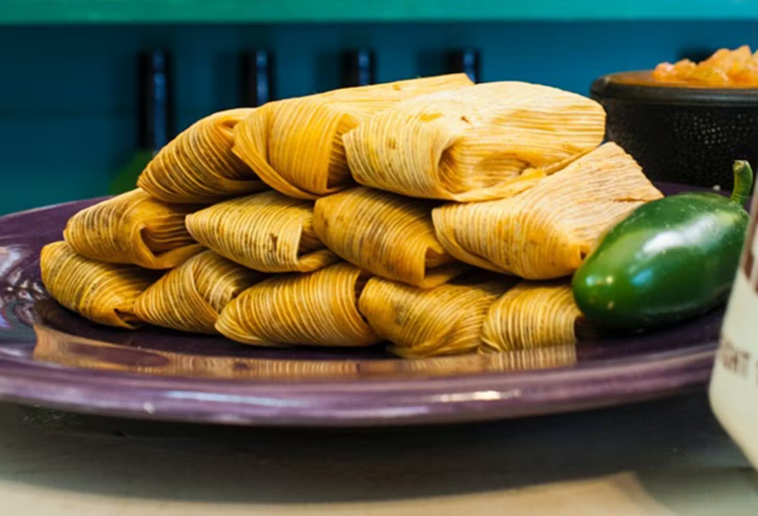 Plate of tamale