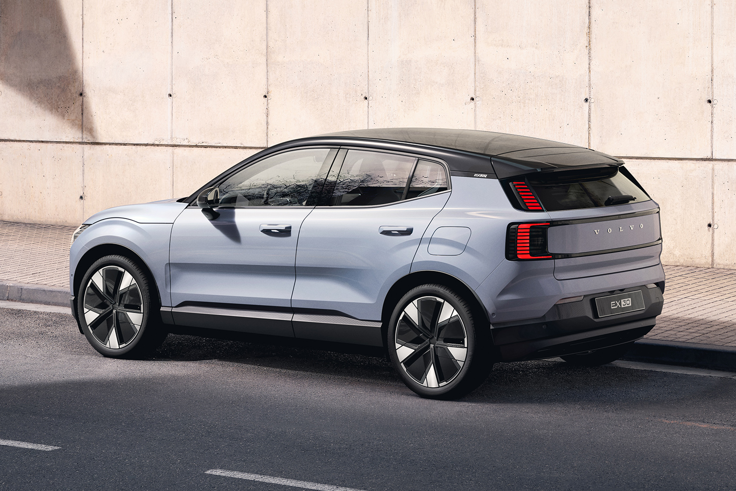 Volvo EX30 electric SUV rear