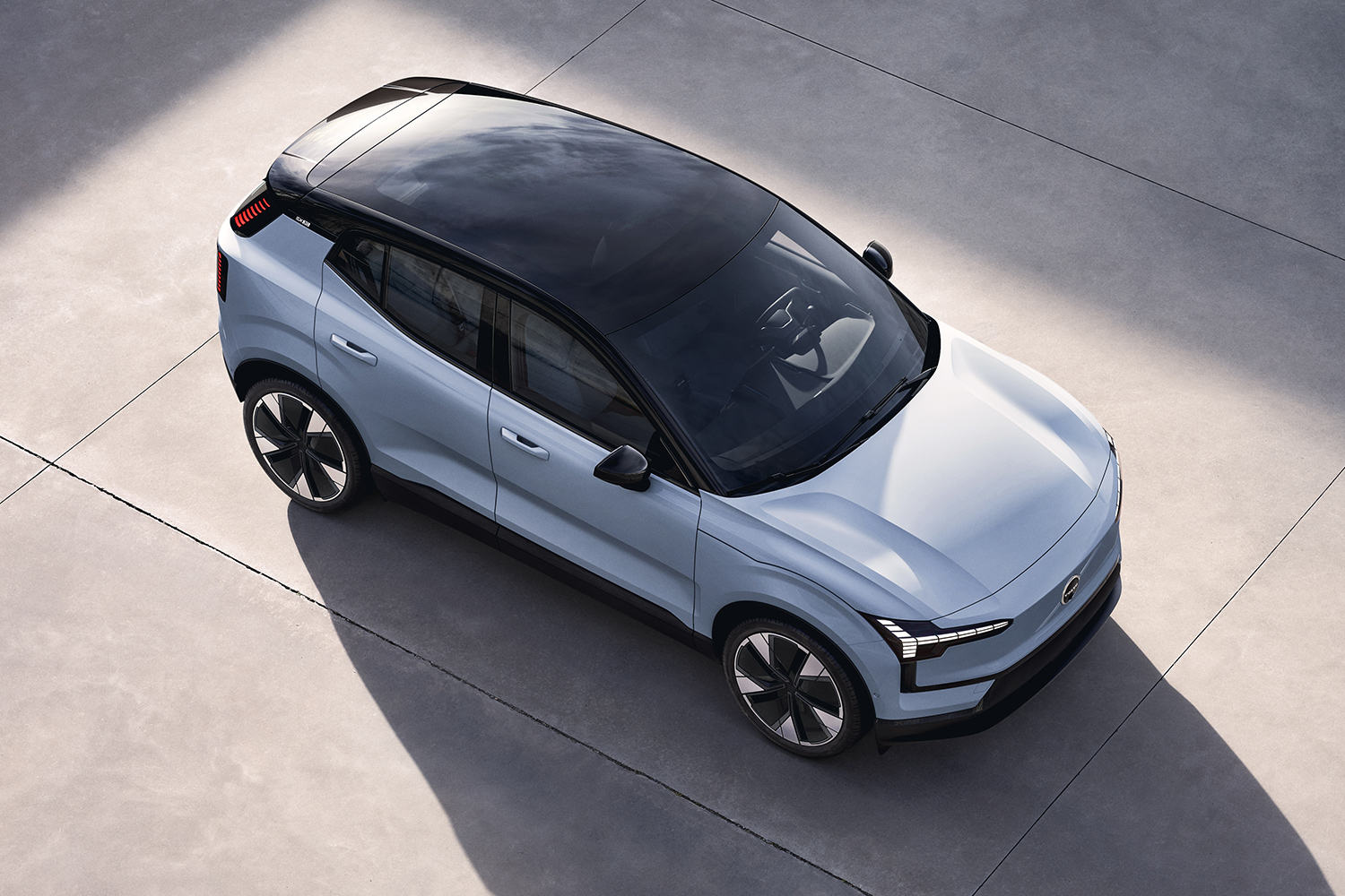 Volvo EX30 electric SUV top