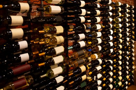 Wine bottles