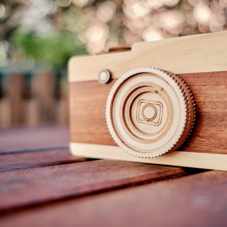 Wooden camera