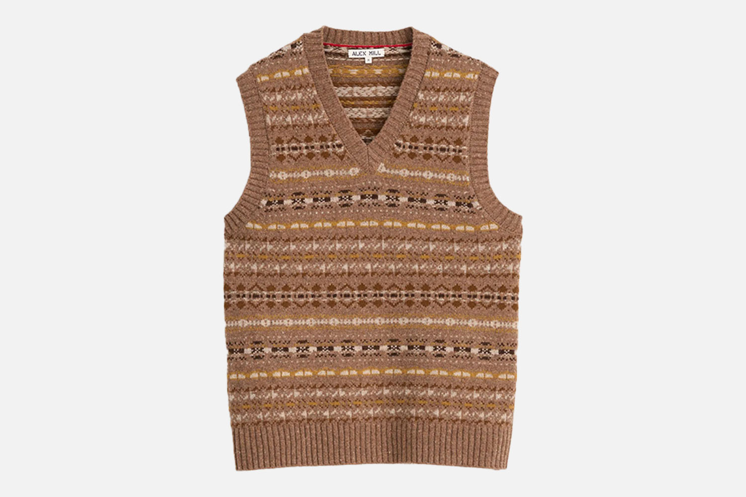 Alex Mill Fair Isle Vest