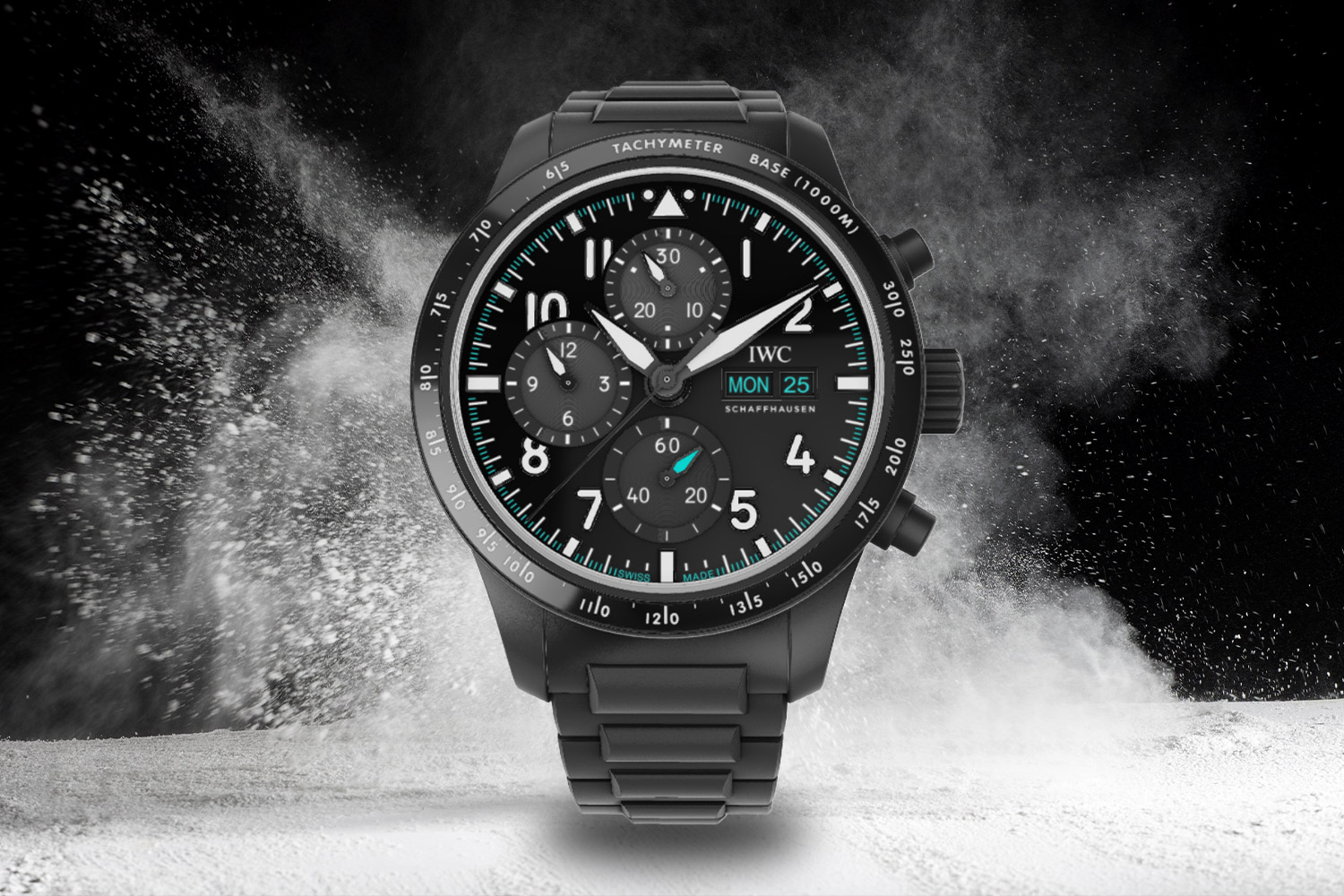 IWC Black Pilot’s Watch Performance Chronograph 41 Mercedes-AMG Petronas Formula One Team