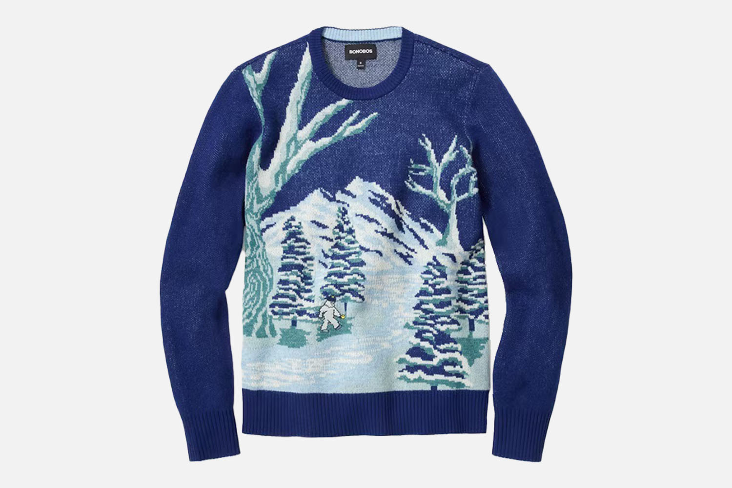 Bonobos Yeti or Not Crew Neck Sweater