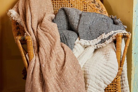 Johanna Howard Home Taupe Cozi Throw