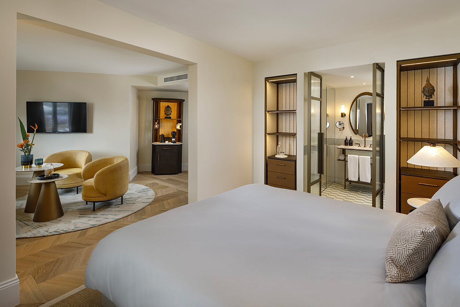 A Junior Suite at The Ambassador